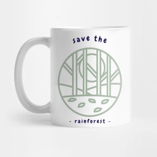 Save the Rain forest ! Mug